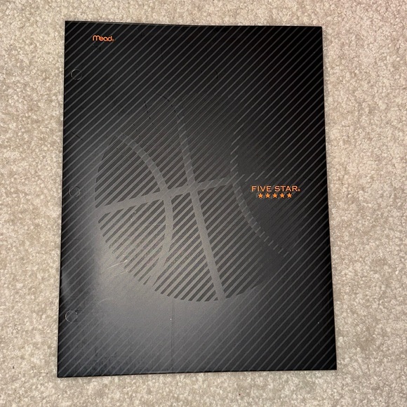 Mead FIVE STAR 2-Pocket Portfolio Folder - Picture 1 of 3